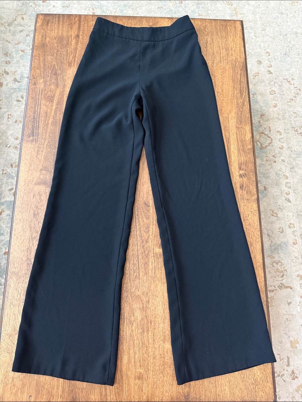 Zara Black Wide-Leg Women's Pants